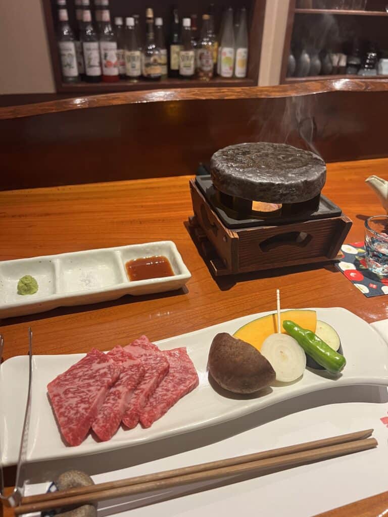 【高山美食】深幽隱世和食餐廳「椿」，石燒飛驒牛