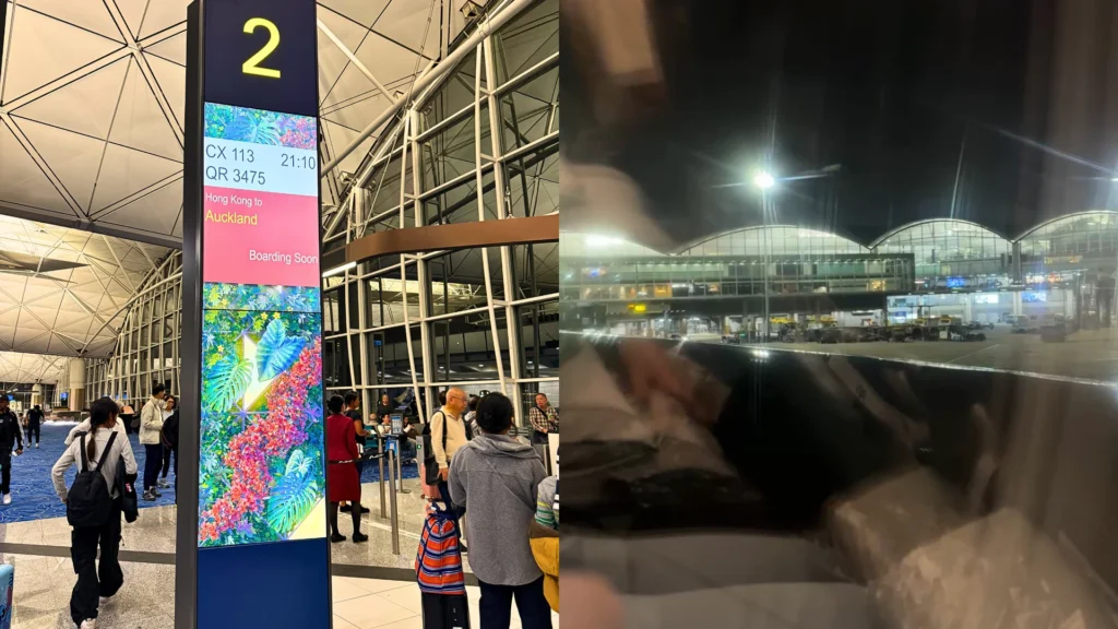 2 hong kong airport boarding